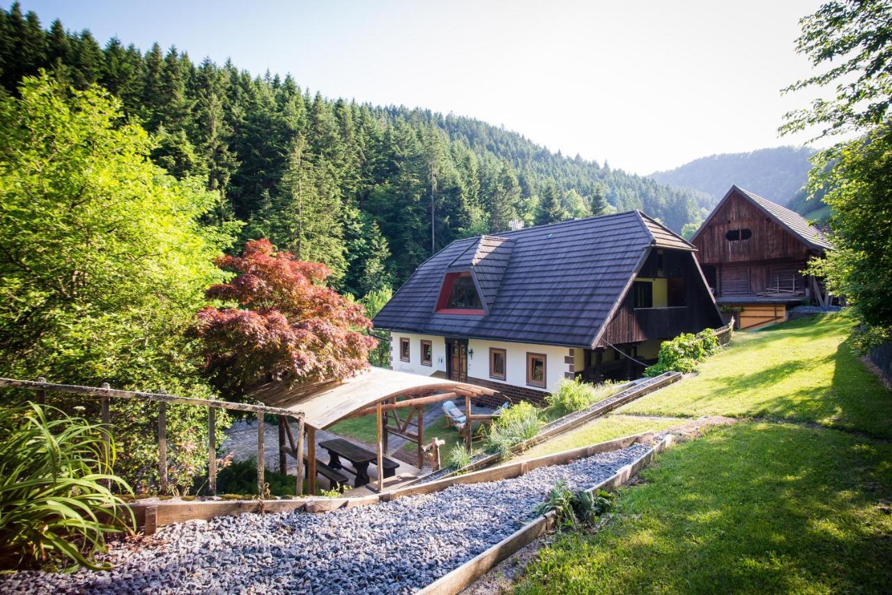 Villa Estate Zagmestri à Ljubno Extérieur photo